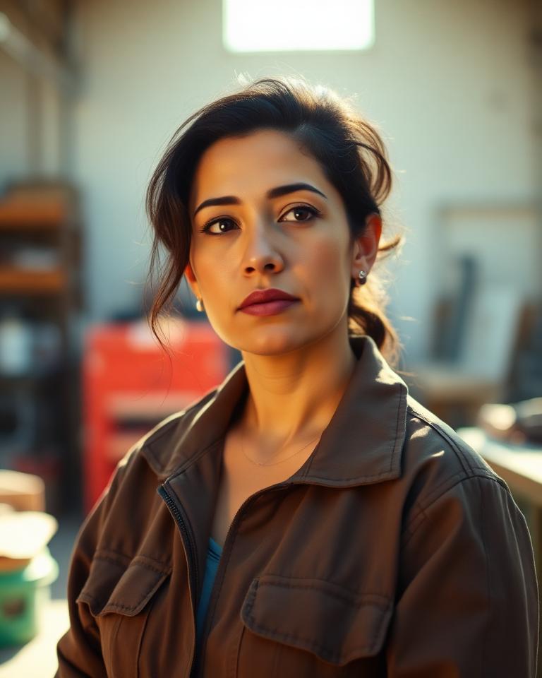 The Tradesperson portrait